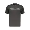 T-shirt à manches courtes pour homme BLAUER APPAREL, noir - BLAUER