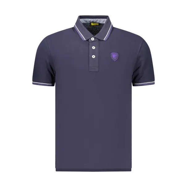 Polo à manches courtes pour homme Blauer Apparel, bleu - BLAUER