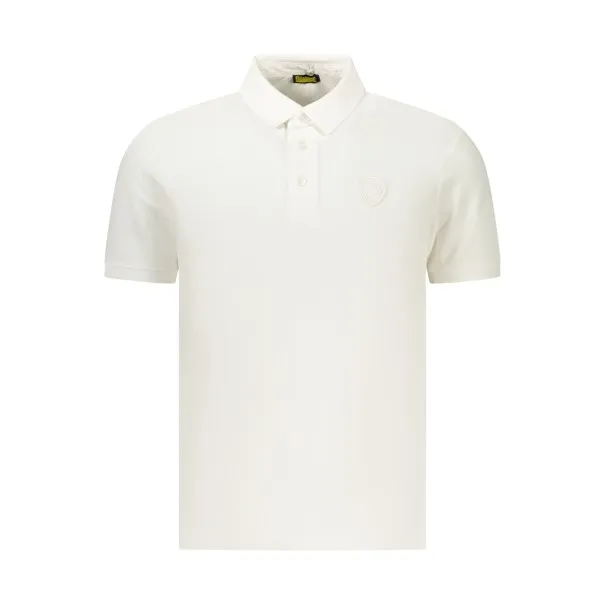 Polo blanc à manches courtes pour homme de la marque Blauer Apparel - BLAUER