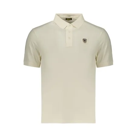 Polo blanc à manches courtes pour homme de la marque Blauer Apparel - BLAUER
