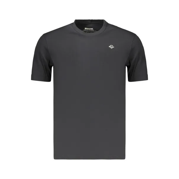 T-shirt à manches courtes pour homme BLAUER APPAREL, noir - BLAUER