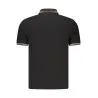 Polo à manches courtes pour homme BLAUER APPAREL, noir - BLAUER