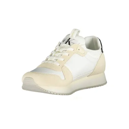CHAUSSURES DE SPORT POUR FEMMES CALVIN KLEIN BLANCHES - CALVIN KLEIN