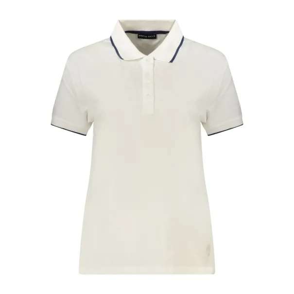 Polo blanc à manches courtes pour femme North Sails - NORTH SAILS