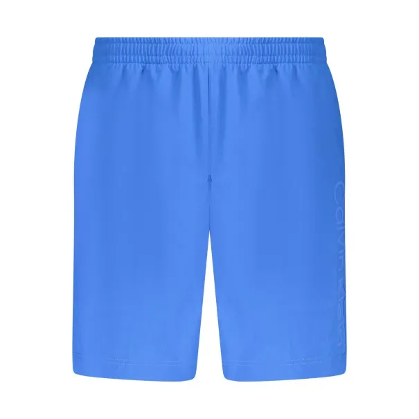 CALVIN KLEIN PANTALON COURT BLEU POUR HOMMES - CALVIN KLEIN