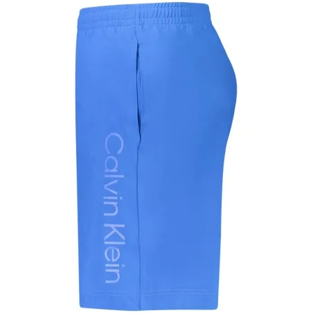 CALVIN KLEIN PANTALON COURT BLEU POUR HOMMES - CALVIN KLEIN