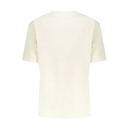 T-shirt beige à manches courtes pour femme Calvin Klein - CALVIN KLEIN
