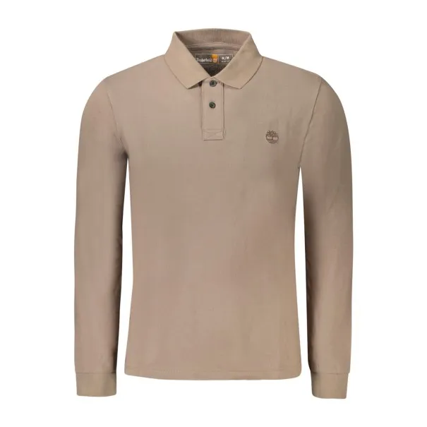 Polo à manches longues Timberland pour homme, marron - TIMBERLAND