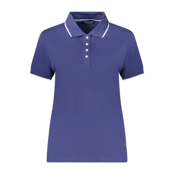 Polo à manches courtes pour femme North Sails, bleu - NORTH SAILS