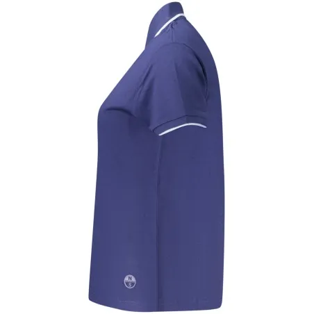 Polo à manches courtes pour femme North Sails, bleu - NORTH SAILS