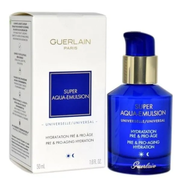 Sérum visage Hydratant GUERLAIN  SUPER AQUA - ÉMULSION RICHE, HYDRATANT - GUERLAIN