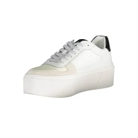 Basket Casual Femme CALVIN KLEIN  YW0YW01227F_BIANCO_03A - CALVIN KLEIN