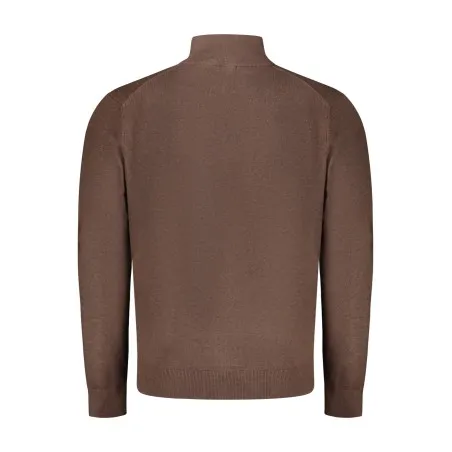 NORVÈGE 1963 CARDIGAN HOMME MARRON - NORWAY 1963