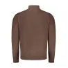 NORVÈGE 1963 CARDIGAN HOMME MARRON - NORWAY 1963