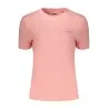 T-shirt à manches courtes rose Guess Jeans pour femme - GUESS JEANS