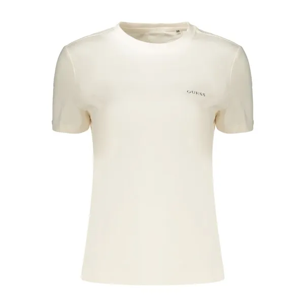 T-shirt à manches courtes rose Guess Jeans pour femme - GUESS JEANS