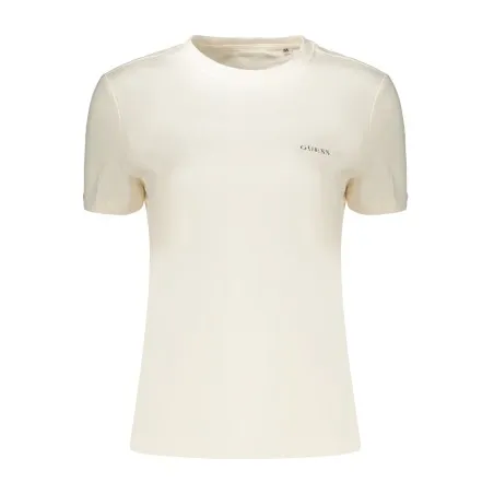 T-shirt à manches courtes rose Guess Jeans pour femme - GUESS JEANS