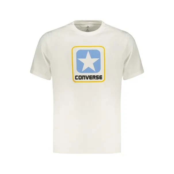 T-shirt Converse pour homme, manches courtes, blanc - CONVERSE