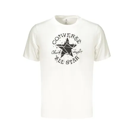 T-shirt Converse pour homme, manches courtes, blanc - CONVERSE