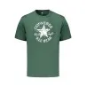 T-shirt Converse vert à manches courtes pour homme - CONVERSE