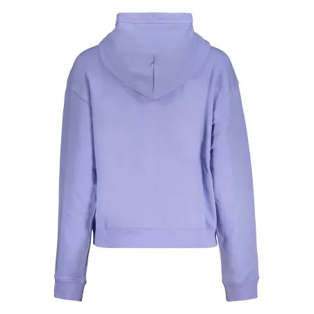 Sweat à capuche zippé Converse pour femme, violet - CONVERSE