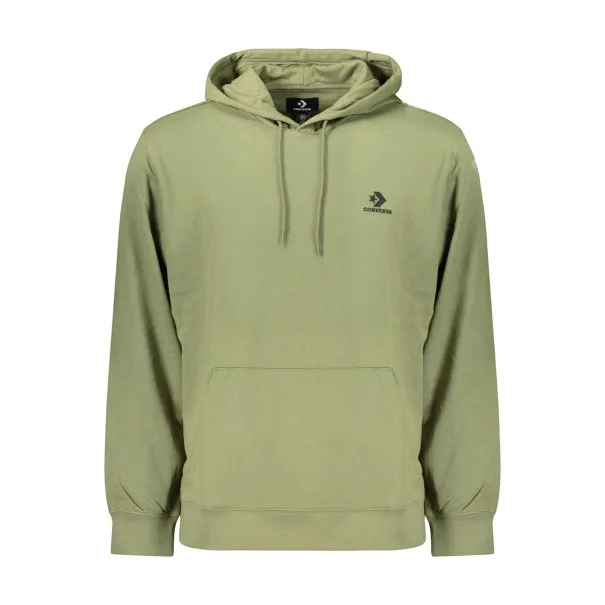 SWEAT-SHIRT VERT À FERMETURE ÉCLAIR CONVERSE POUR HOMME - CONVERSE