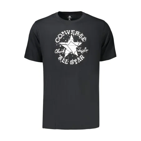 T-shirt Converse pour homme, manches courtes, noir - CONVERSE
