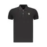 Polo noir à manches courtes pour homme de la marine - MARINA MILITARE