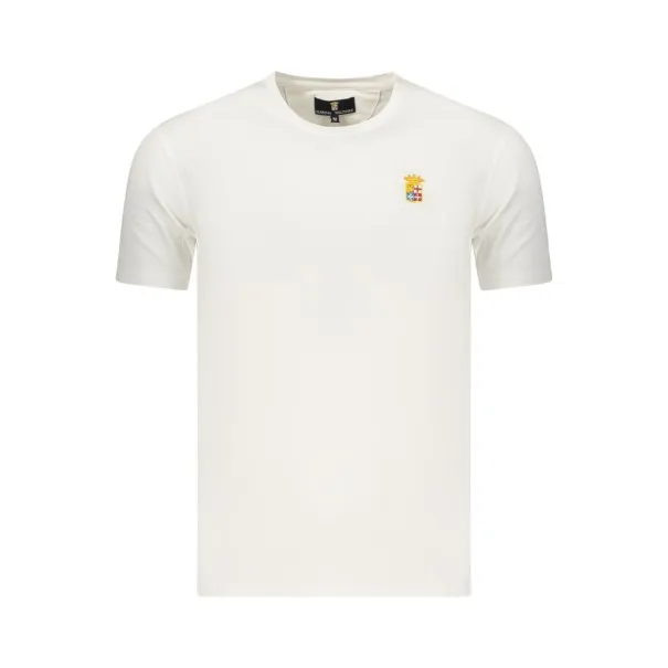 T-shirt blanc à manches courtes pour homme, bleu marine - MARINA MILITARE