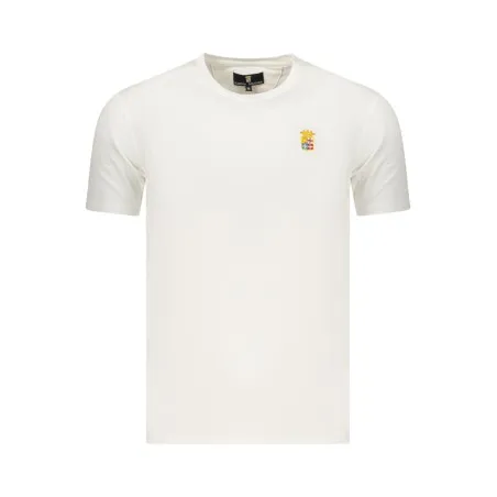 T-shirt blanc à manches courtes pour homme, bleu marine - MARINA MILITARE