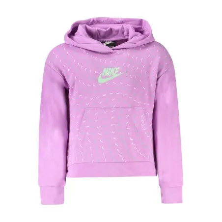 SWEAT-SHIRT ZIPPÉ NIKE POUR FILLE EN VIOLET - NIKE