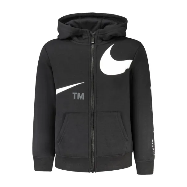 SWEAT-SHIRT ZIPPÉ NOIR NIKE POUR ENFANT - NIKE