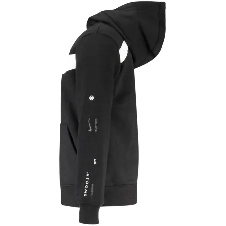 SWEAT-SHIRT ZIPPÉ NOIR NIKE POUR ENFANT - NIKE