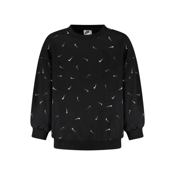 SWEAT-SHIRT ZIPPÉ NOIR NIKE POUR ENFANT - NIKE