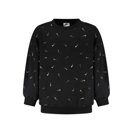 SWEAT-SHIRT ZIPPÉ NOIR NIKE POUR ENFANT - NIKE