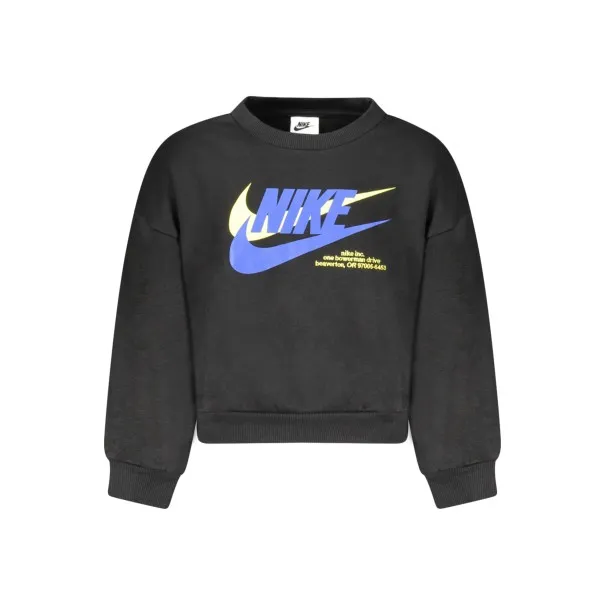SWEAT-SHIRT ZIPPÉ NOIR NIKE POUR ENFANT - NIKE