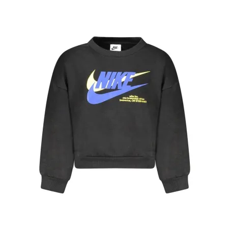 SWEAT-SHIRT ZIPPÉ NOIR NIKE POUR ENFANT - NIKE