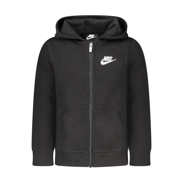 SWEAT-SHIRT ZIPPÉ NOIR NIKE POUR ENFANT - NIKE