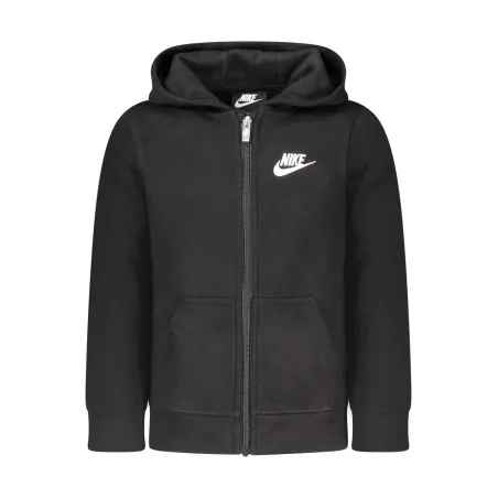 SWEAT-SHIRT ZIPPÉ NOIR NIKE POUR ENFANT - NIKE
