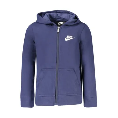 SWEAT-SHIRT ZIPPÉ BLEU NIKE POUR ENFANT - NIKE