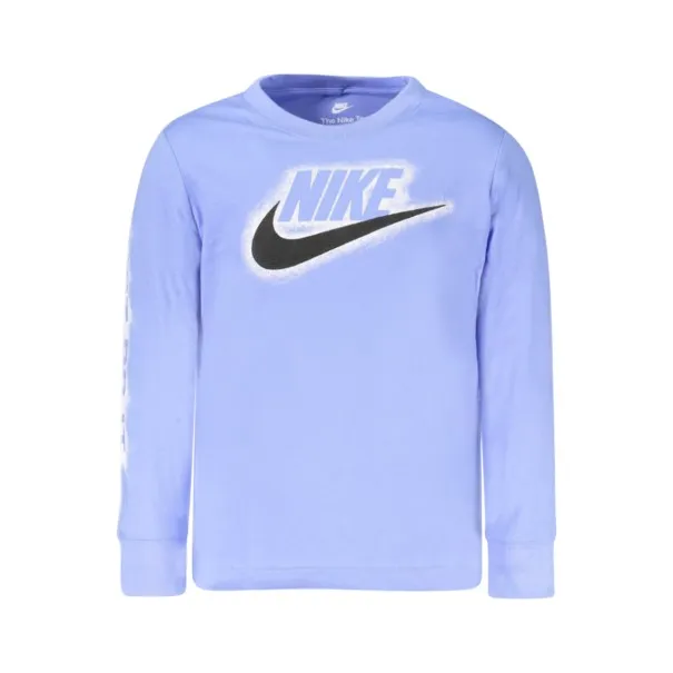 T-SHIRT À MANCHES LONGUES NIKE POUR ENFANT, BLEU - NIKE