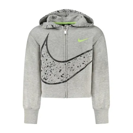 SWEAT-SHIRT ZIPPÉ NIKE POUR FILLE, GRIS - NIKE