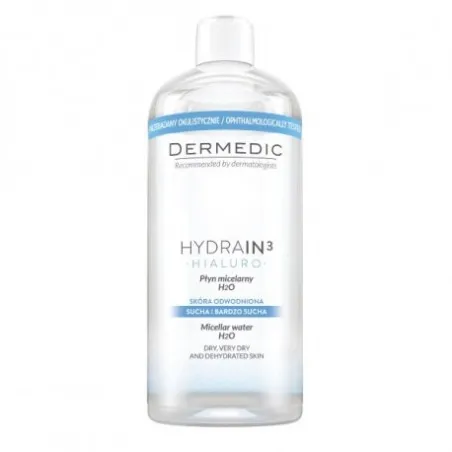 Eau micellaire DERMEDIC HYDRAIN 3 500ML - DERMEDIC