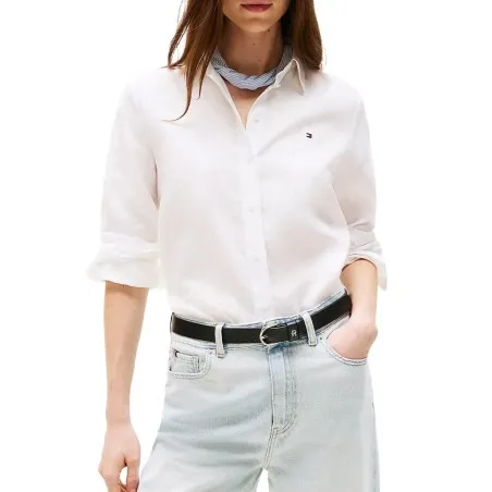 Chemises Femme TOMMY HILFIGER WW0WW44679 - TOMMY HILFIGER