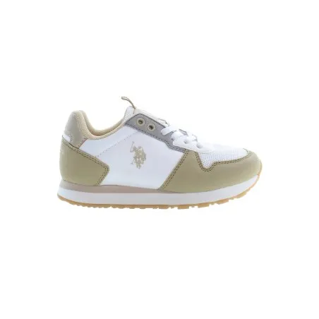 US POLO ASSN. CHAUSSURES DE SPORT BEIGE POUR FILLES - U.S. POLO ASSN