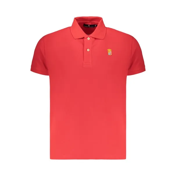 POLO ROUGE MARINE À MANCHES COURTES POUR HOMME - MARINA MILITARE
