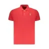 POLO ROUGE MARINE À MANCHES COURTES POUR HOMME - MARINA MILITARE