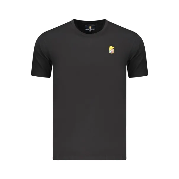 T-shirt noir à manches courtes pour homme Navy - MARINA MILITARE