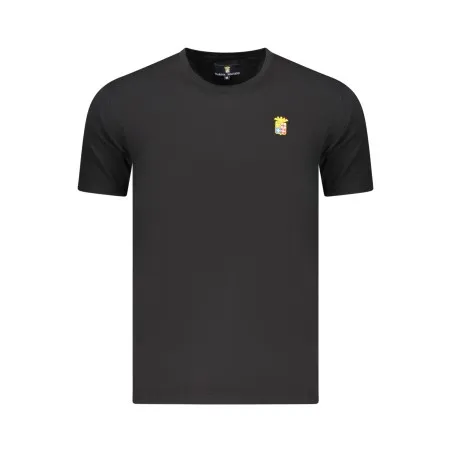 T-shirt noir à manches courtes pour homme Navy - MARINA MILITARE