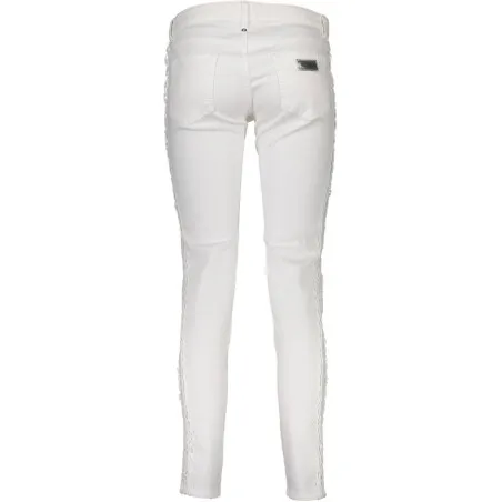 PANTALON FEMME JUST CAVALLI BLANC - JUST CAVALLI